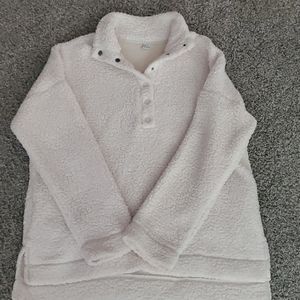Oversized Aerie Sherpa Pullover